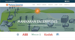 Desktop Screenshot of manikaran.net